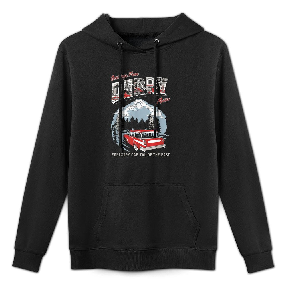 IT Welcome to Derry Greetings Tourist Horror TV Show Moisture-Wicking Hoodie