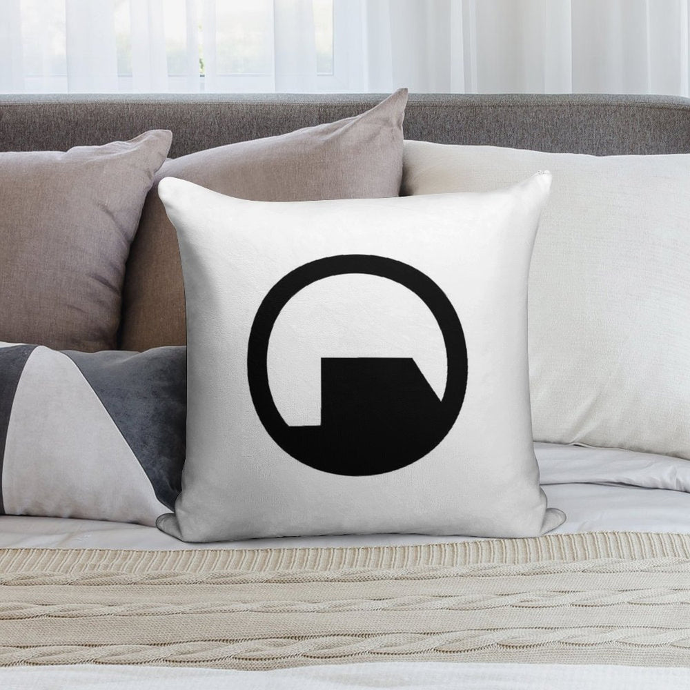 Black Mesa Logo Soft Decorative Cover Throw Pillow