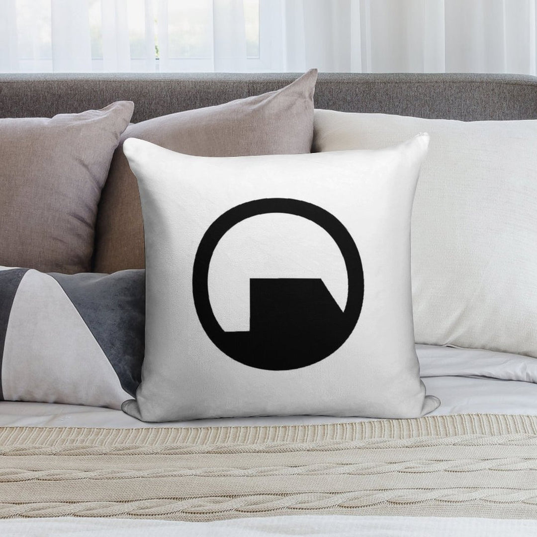 Black Mesa Logo Soft Decorative Cover Throw Pillow