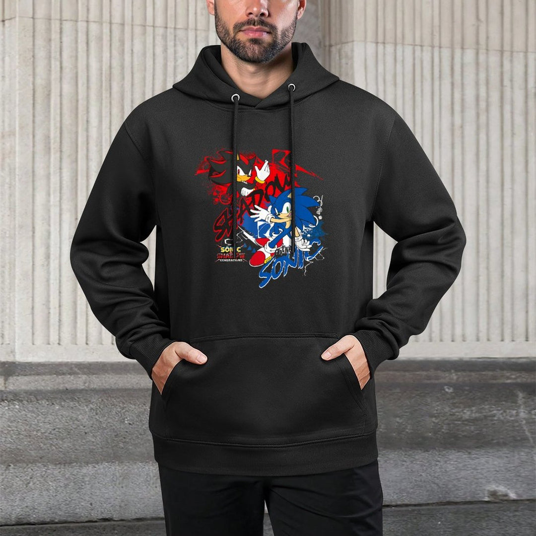 Sonic The Hedgehog Sonic X Shadow Generations Shadow & Sonic Moisture-Wicking Hoodie