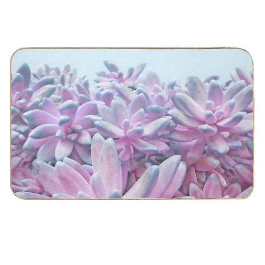 Sweet Succulents  Pet-Safe Bath Mat