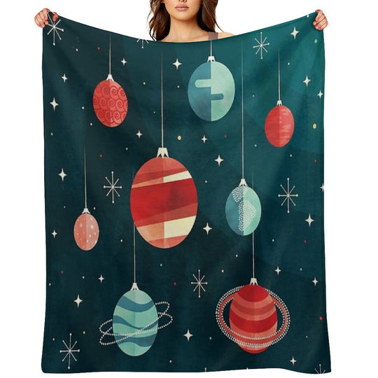 Joy to The Universe Velvety-soft Throw Blanket