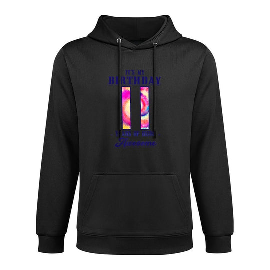 11 Birthday Tween Pre Teenager Boy Or Girl 11th Year Old Easy Care Hoodie