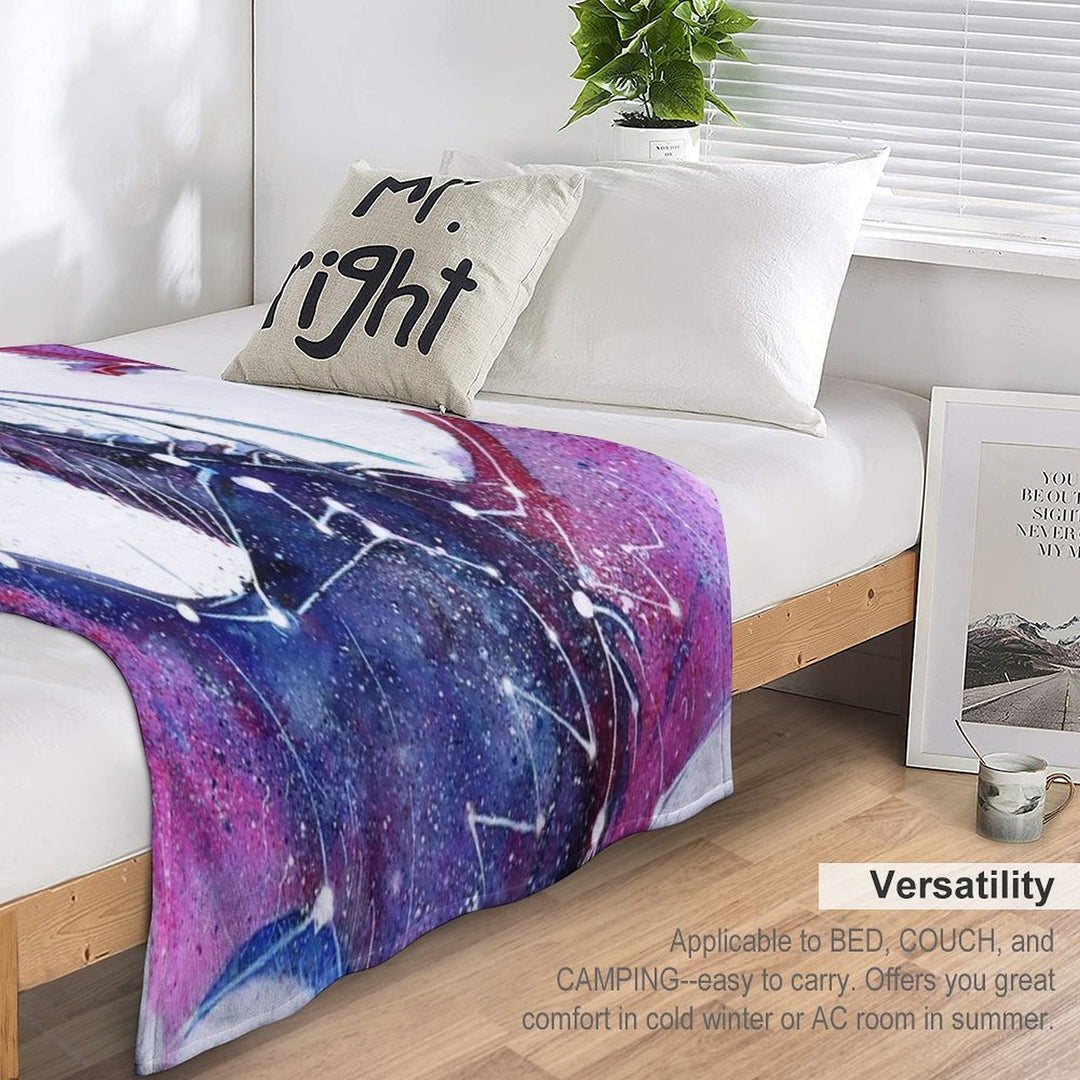 Galaxy Dragon Lightweight Throw Blanket