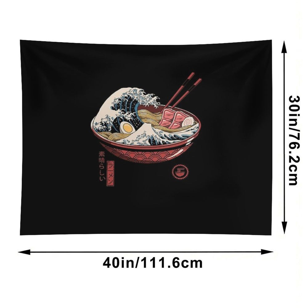 Great Ramen Wave Tapestry