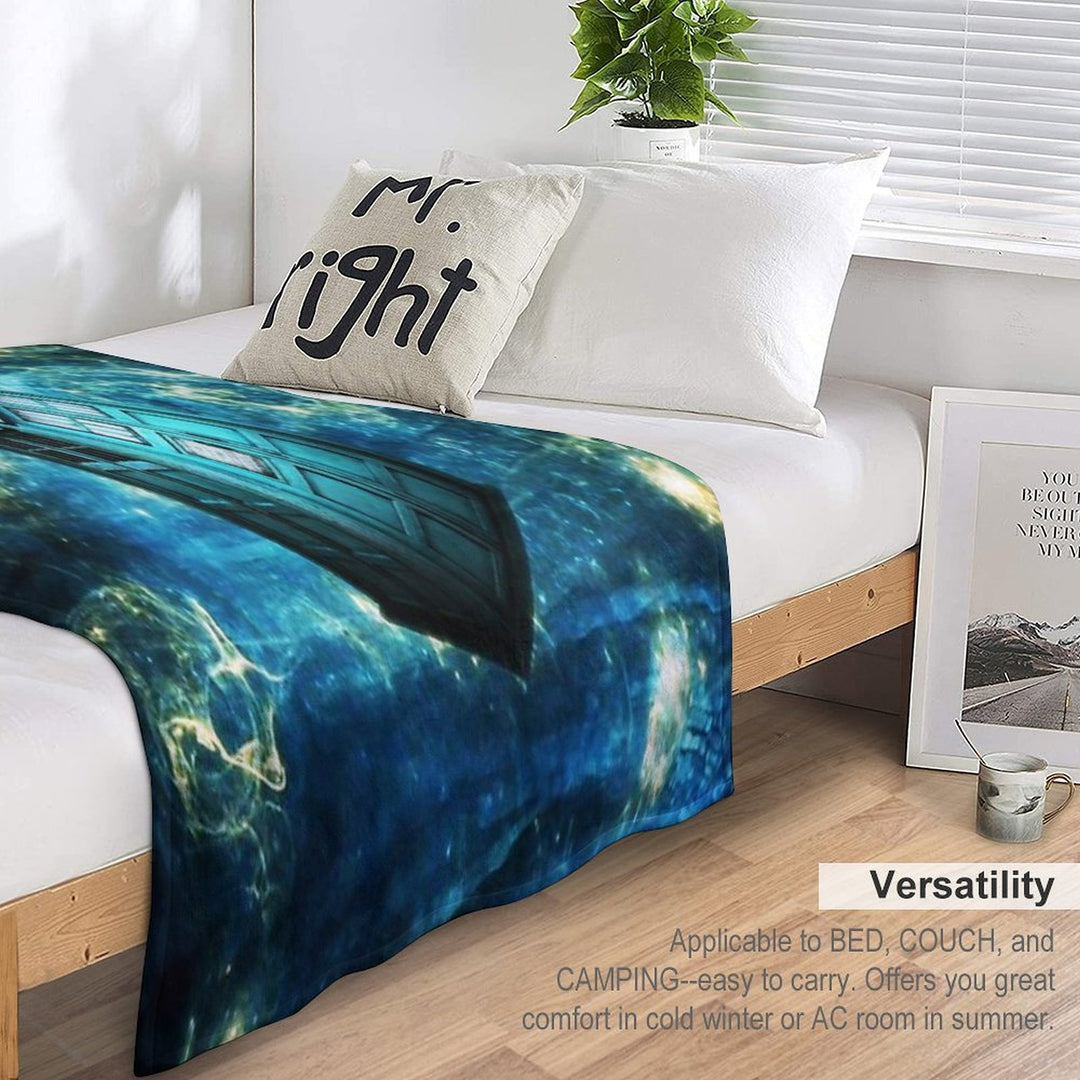 The Starry Night Compact Throw Blanket