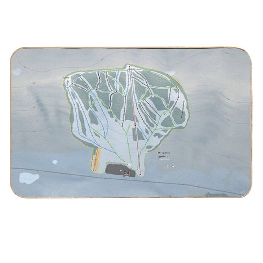 Hesperus Resort Trail Map  Multi-Purpose Bath Mat