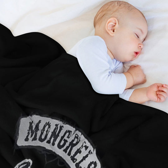 MONGREL FAREWELL ORIGINALS Eco-conscious Throw Blanket