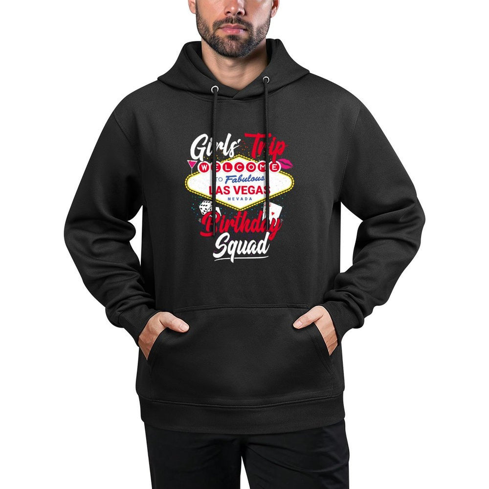 Las Vegas Birthday Party - Girls Trip - Vegas Birthday Squad Relaxed Fit Hoodie