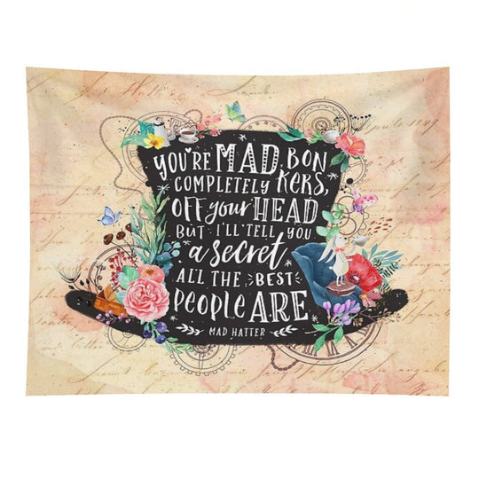 Mad Hatter Tapestry
