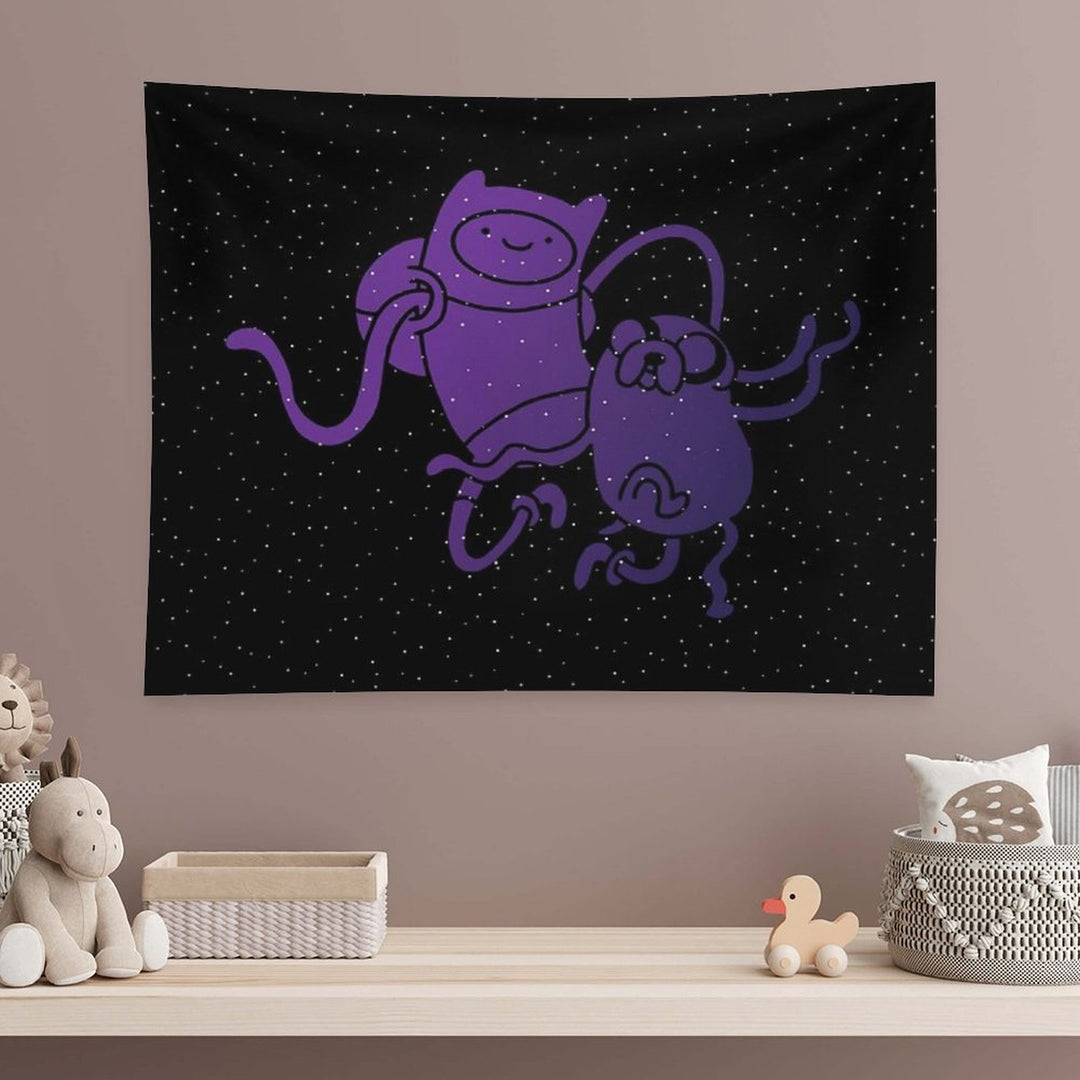 Space Buddies (Adventure Time) Tapestry