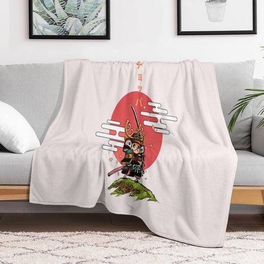 Tonyy Cho Pper Wan0 Warrior Versatility Throw Blanket