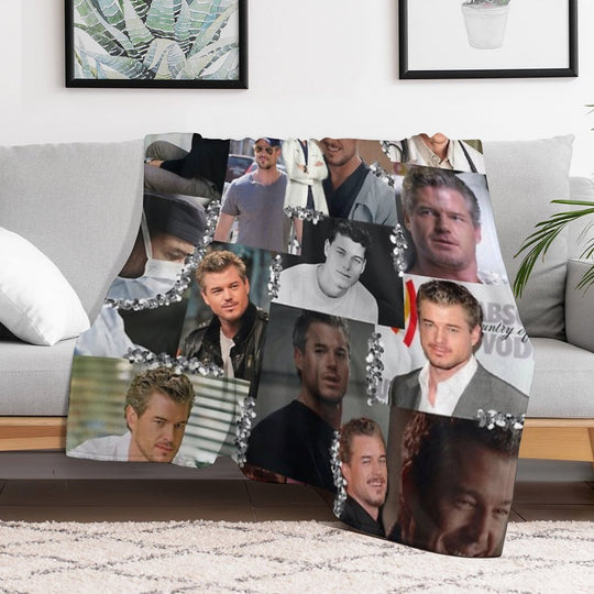 Mark Sloan Collage Multi-functional Throw Blanket