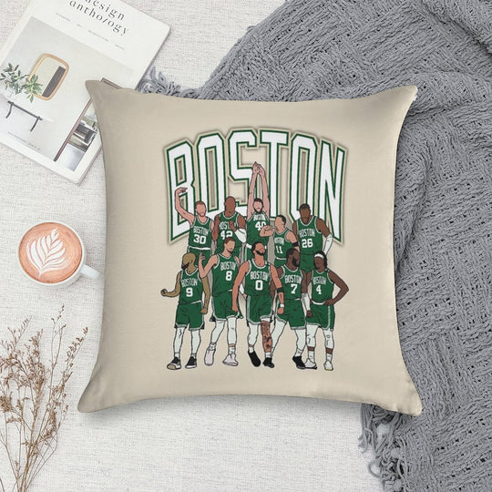 Boston 2023-24 Championship Soft Warmth Comfort Throw Pillow