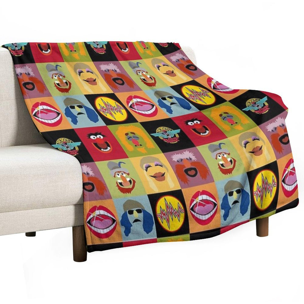 Dr. Teeth And The Electric Mayhem Ft Lips Gift-ready Throw Blanket