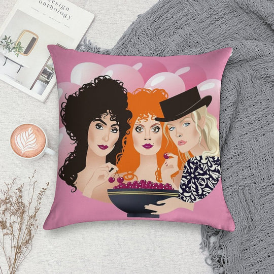 Cherries Soft Easy Maintenance Throw Pillow