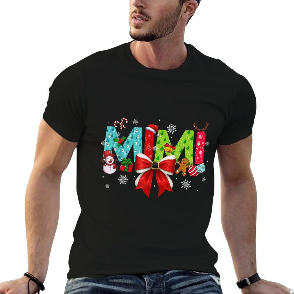 Christmas Mimi Coquette Bow Mimi Christmas  Classic T-Shirt