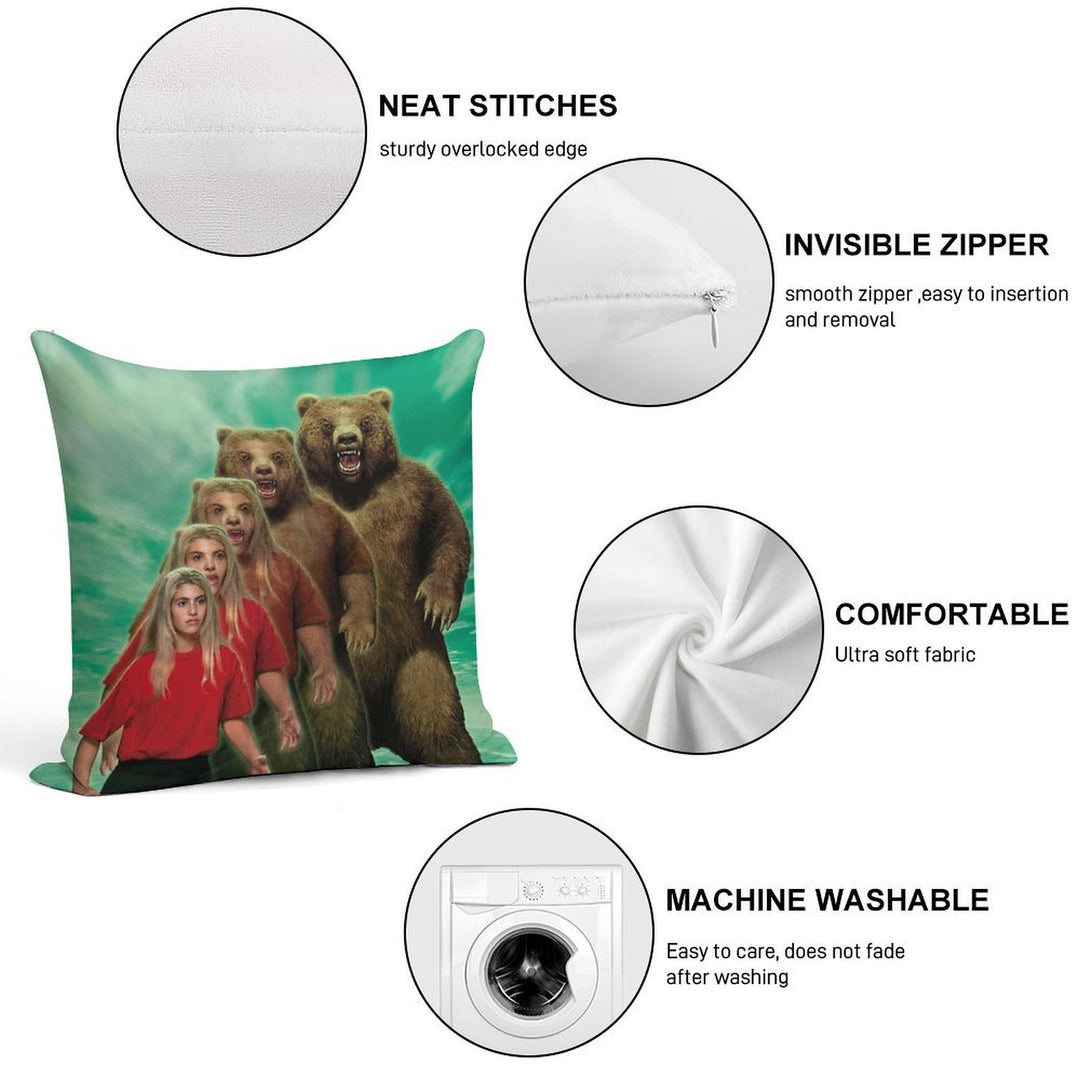 Animorphs #7 The Stranger Cover Artwork by David Mattingly Soft Ultra-Soft Texture Throw Pillow