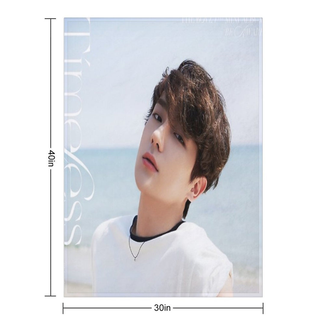 The Boyz Hyunjae Timeless Velvety-soft Throw Blanket