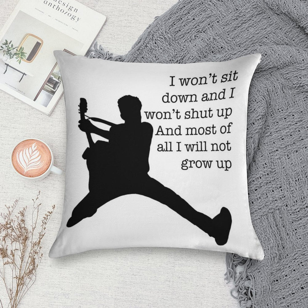 Photosynthesis - Frank Turner Soft Multiple Sizes Throw Pillow