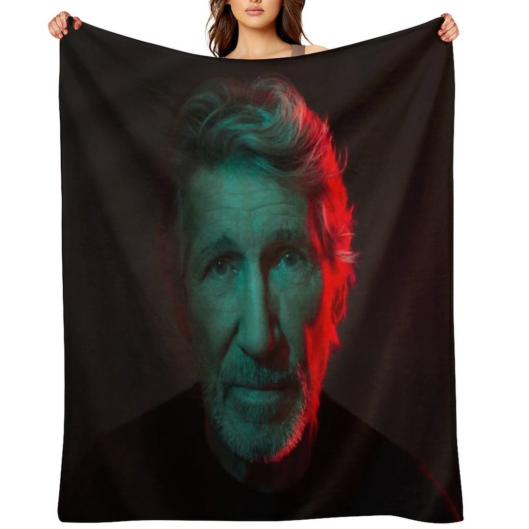 Sunset of Roger Drink Water Machine-washable Throw Blanket