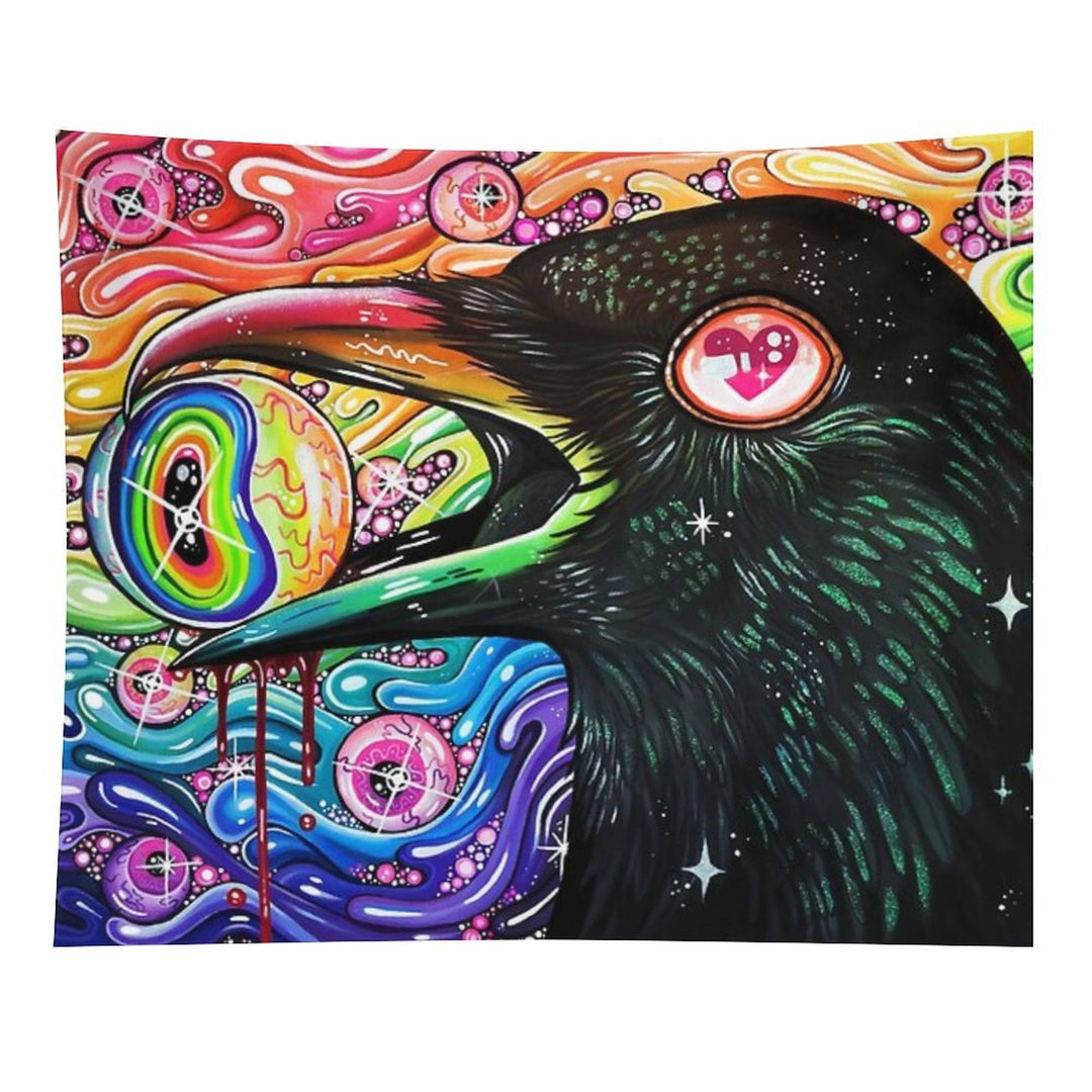 GlitterCrow Tapestry