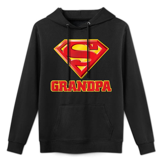 Superman Super Grandpa Layering Staple Hoodie