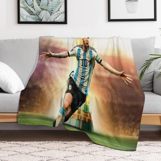 Messi Anti-pilling Throw Blanket