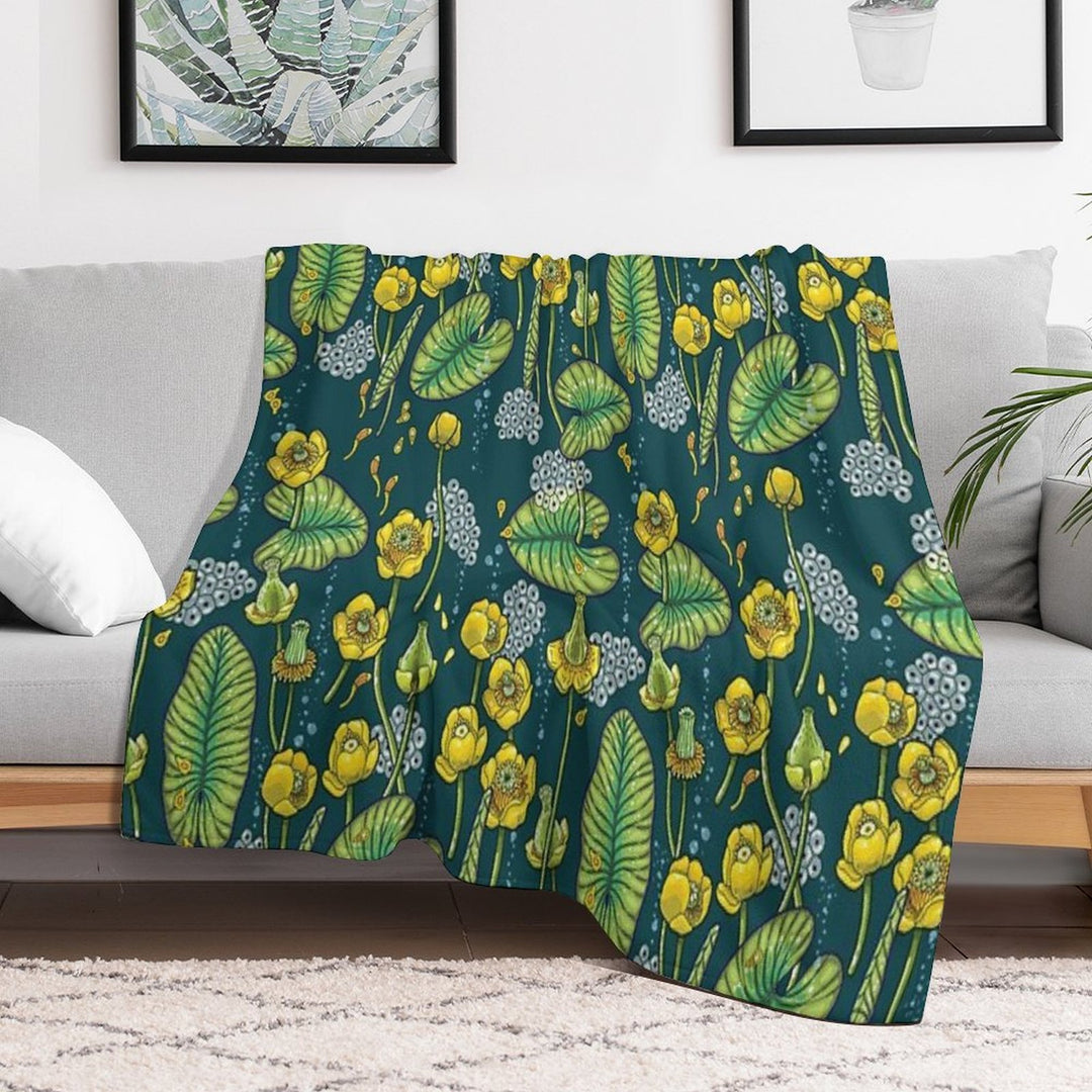 River of Mystery Lightweight Throw Blanket