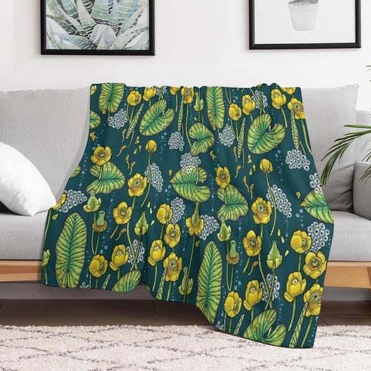 River of Mystery Lightweight Throw Blanket