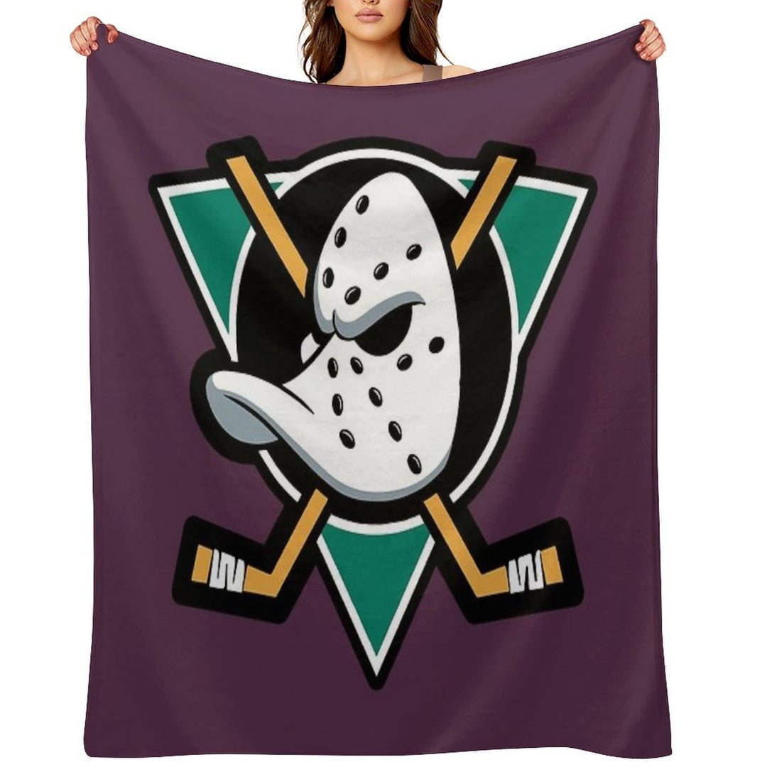 Mighty Ducks Lightweight Throw Blanket