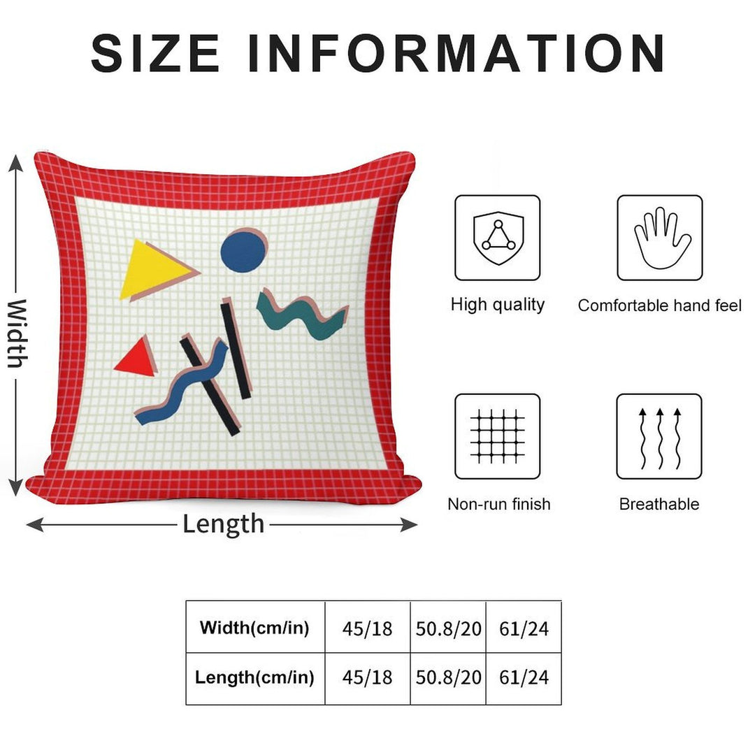 DJ's Pillows Soft Luxury Feel Throw Pillow