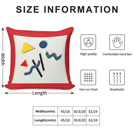 DJ's Pillows Soft Luxury Feel Throw Pillow