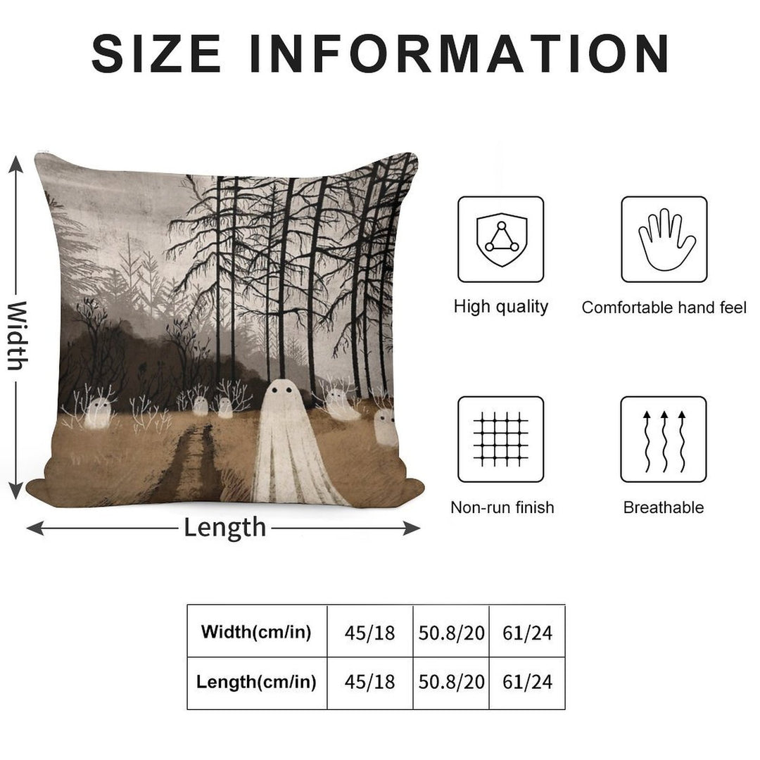 Lost In The Unknown Soft Ultra-Soft Texture Throw Pillow