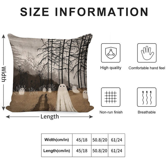 Lost In The Unknown Soft Ultra-Soft Texture Throw Pillow