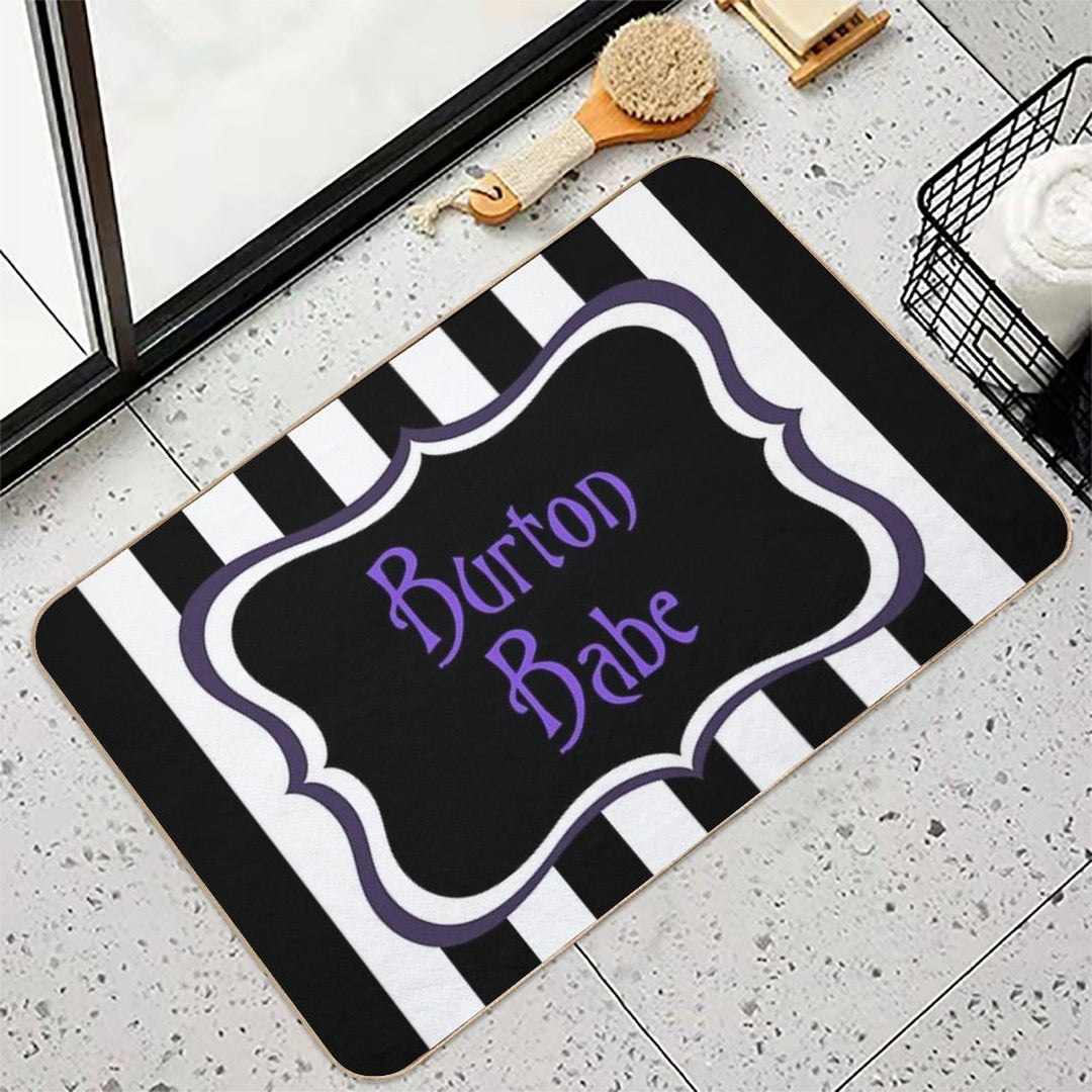 Burton Babe [striped Variant]  Anti-Trip Bath Mat