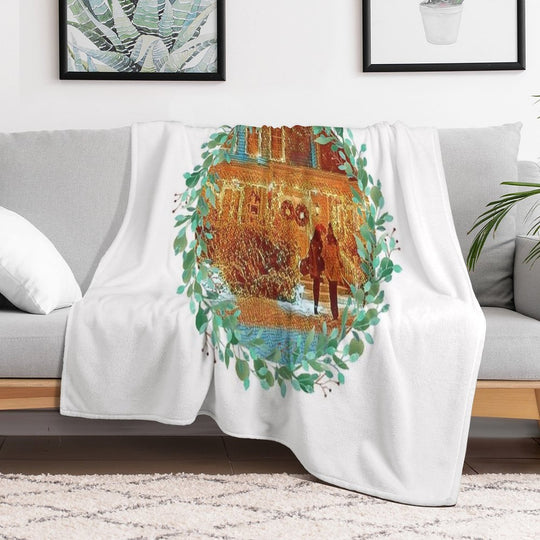 Christmas at Stars Hollow Machine-washable Throw Blanket