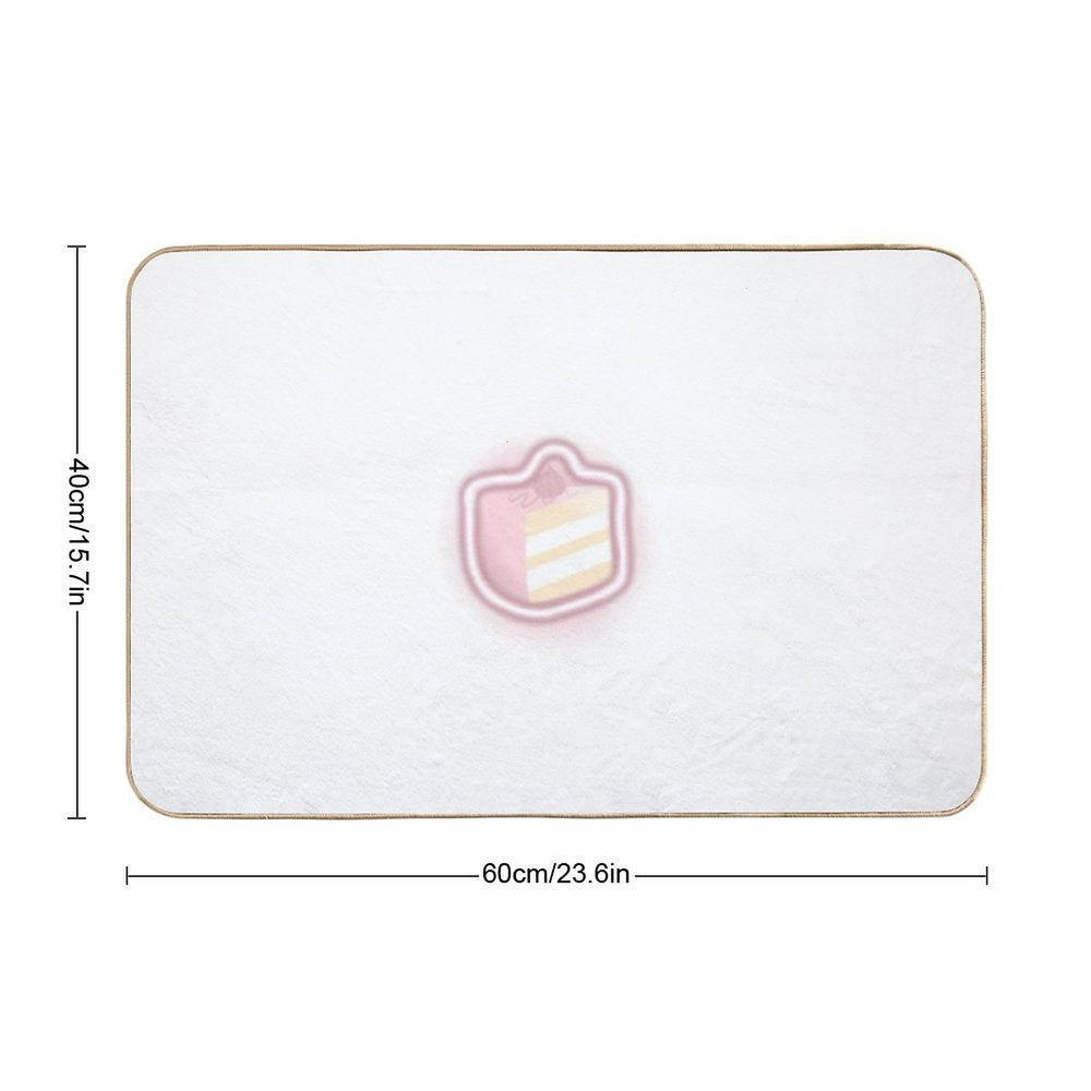BERRY CAKE SLICE  Repositionable Bath Mat