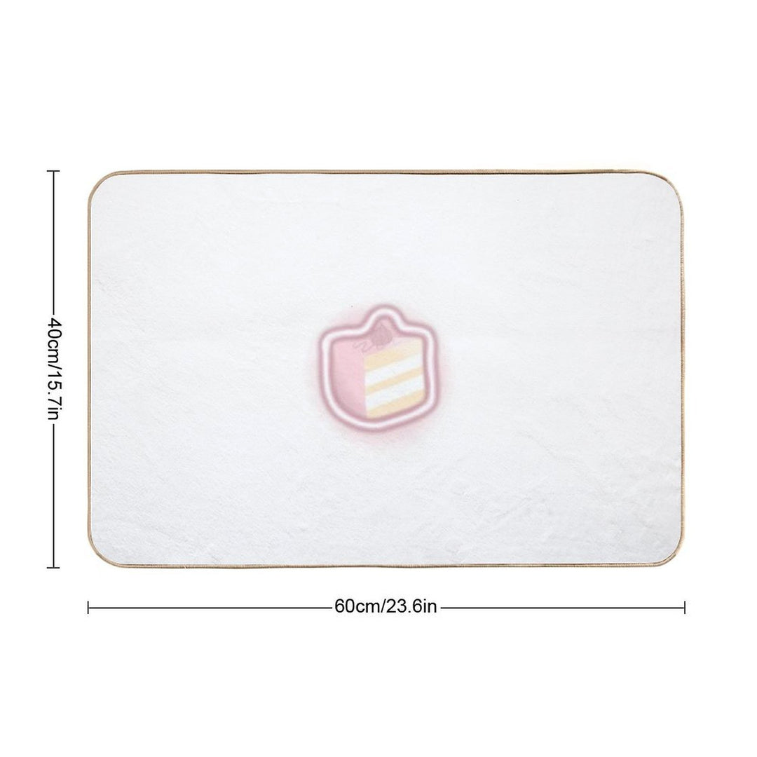 BERRY CAKE SLICE  Repositionable Bath Mat