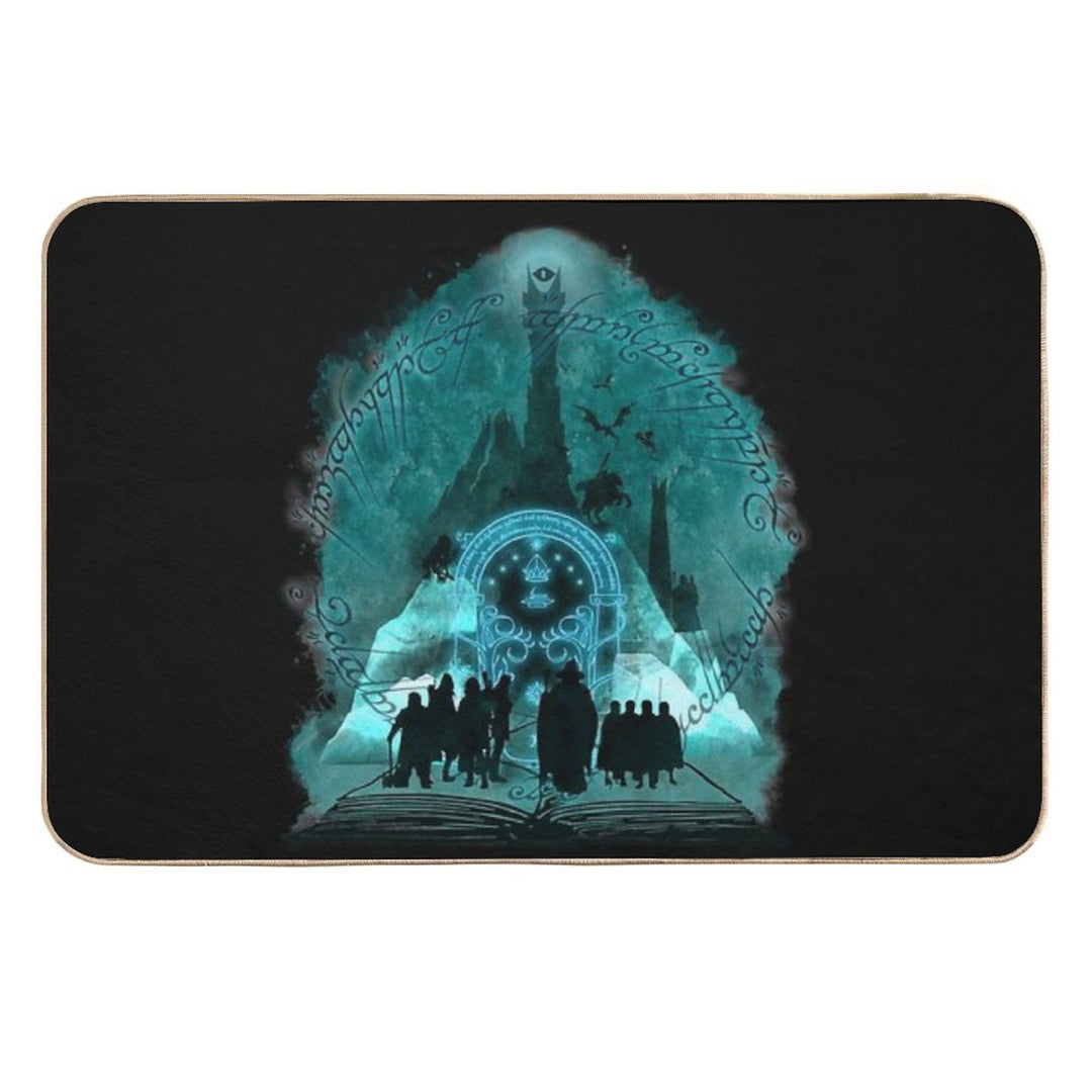 The Fellowship of The Ring  Pet-Safe Bath Mat