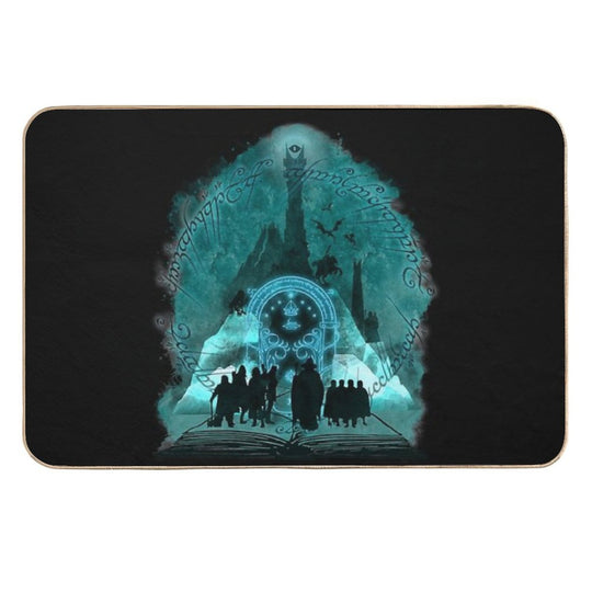 The Fellowship of The Ring  Pet-Safe Bath Mat