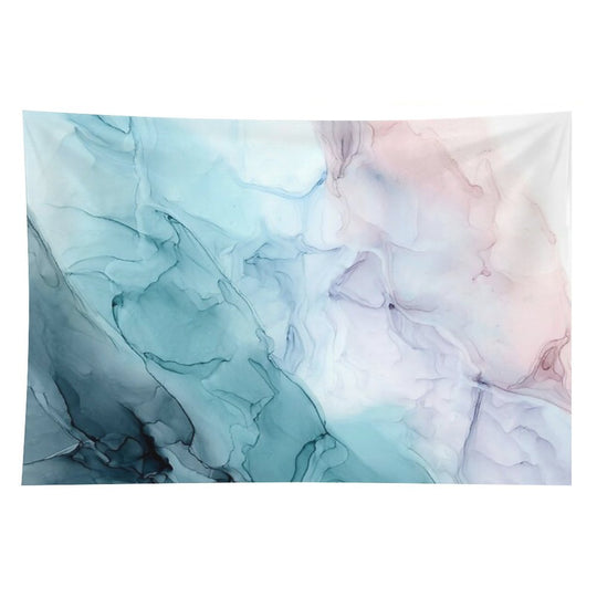 Beachy Pastel Flowing Ombre Abstract 1 Tapestry