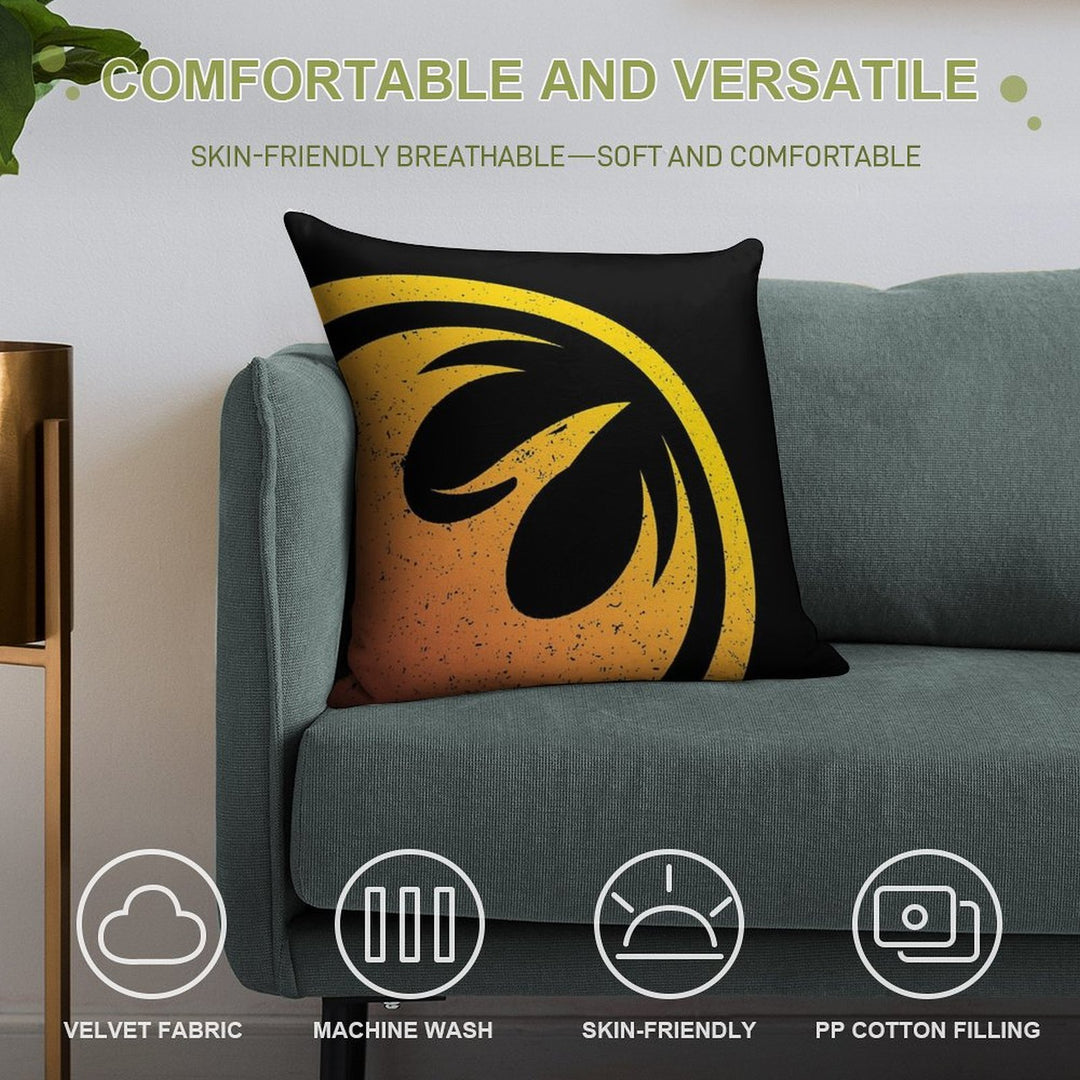 Welcome to The Rebellion Soft Home Decor Throw Pillow