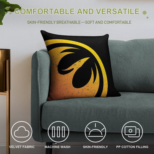 Welcome to The Rebellion Soft Home Decor Throw Pillow