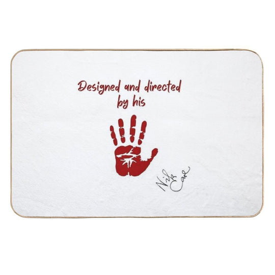 Nick Cave - Red Right Hand  Pet-Safe Bath Mat