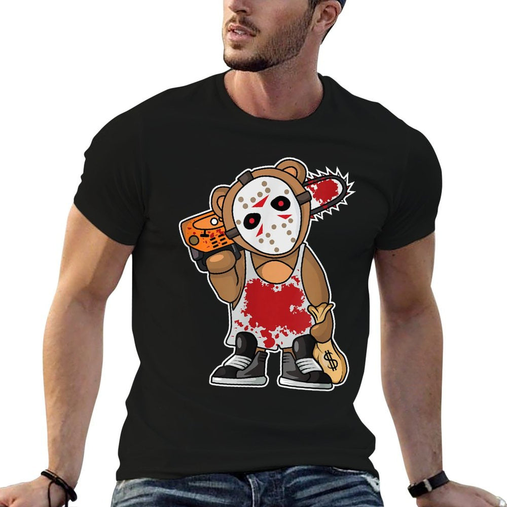 Horror Movie Monster Lazy Halloween Costume Funny Scary  Affordable Price T-Shirt