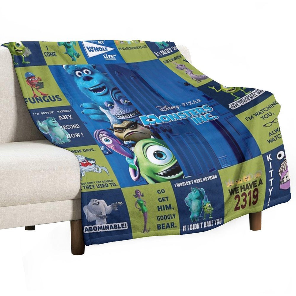 Vegetarian Travel-friendly Throw Blanket