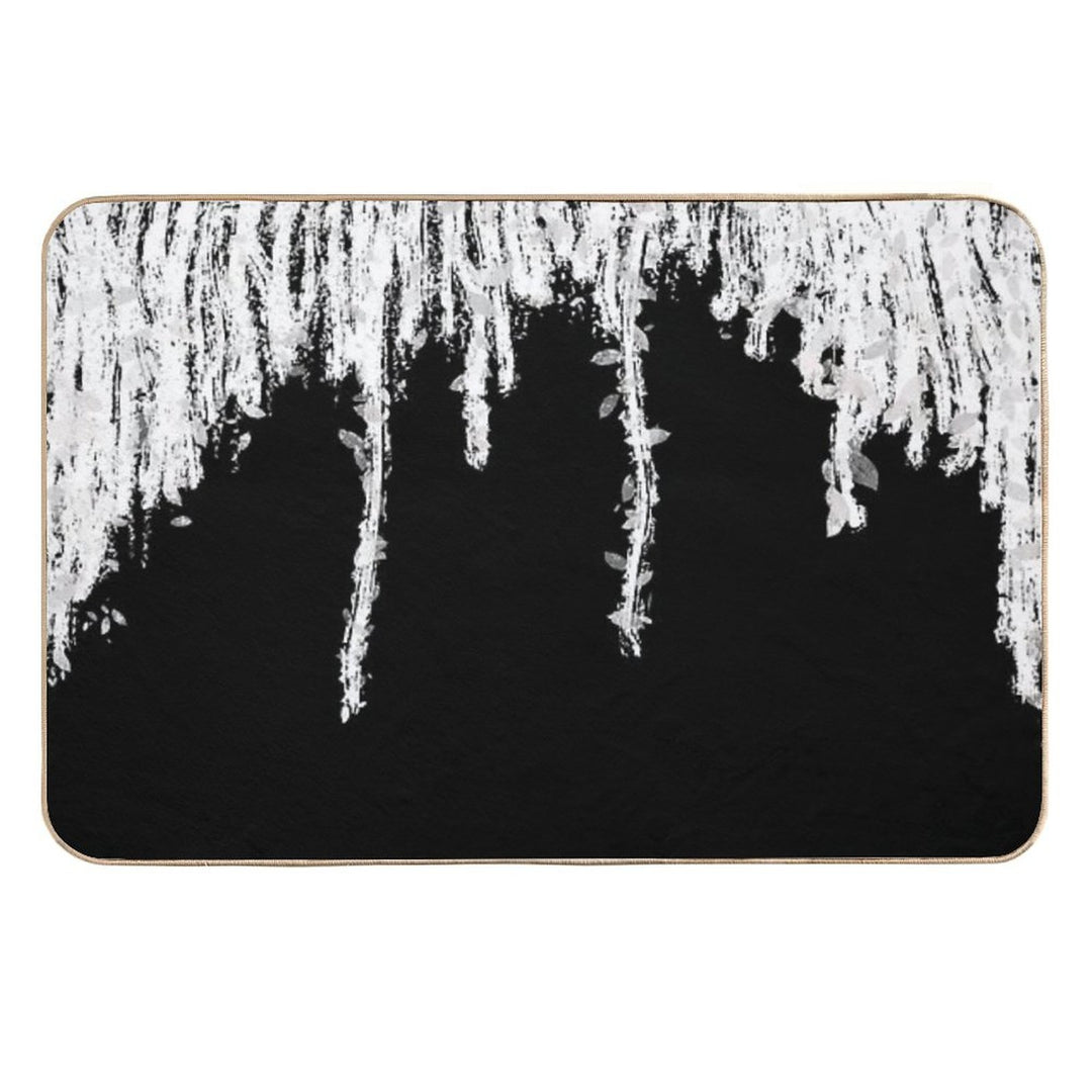 Nice Vines  Repositionable Bath Mat