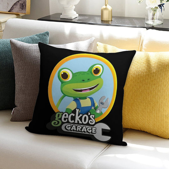 Kids Garage Gecko's GG Soft Bedroom Essential Throw Pillow