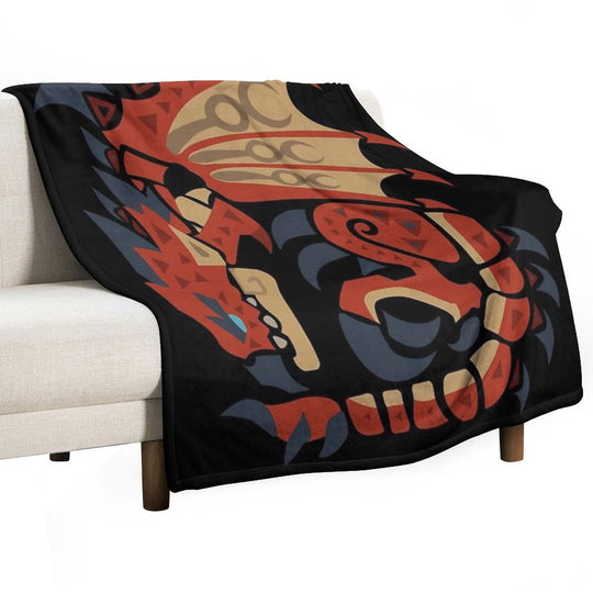 Rathalos - MHW Multi-functional Throw Blanket